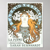 Alphonse Mucha - Sarah Bernhardt Poster (Vorne)