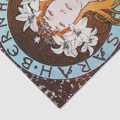 Alphonse Mucha Sarah Bernhardt Vintag Art Nouveau Seidenpapier (Ausschnitt)