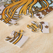 Alphonse Mucha Sarah Bernhardt Vintager Jugendstil Puzzle (Seite)