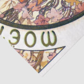 Alphonse Mucha Seidenpapier (Ausschnitt)