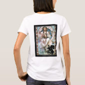 Alphonse Mucha Shirt Vintag (Rückseite)