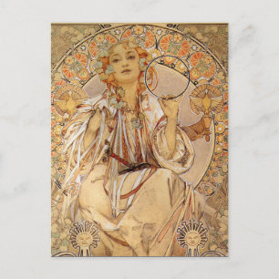 Alphonse Mucha - Slavia Postkarte