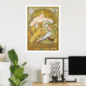 Alphonse Mucha - Société Populaire des Beaux Arts Poster (Heimbüro)
