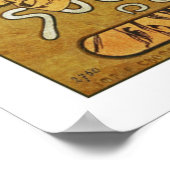 Alphonse Mucha - Société Populaire des Beaux Arts Poster (Ecke)