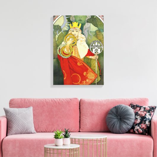 Alphonse Mucha Sokol Festival Leinwand Poster (Insitu (Wohnzimmer))