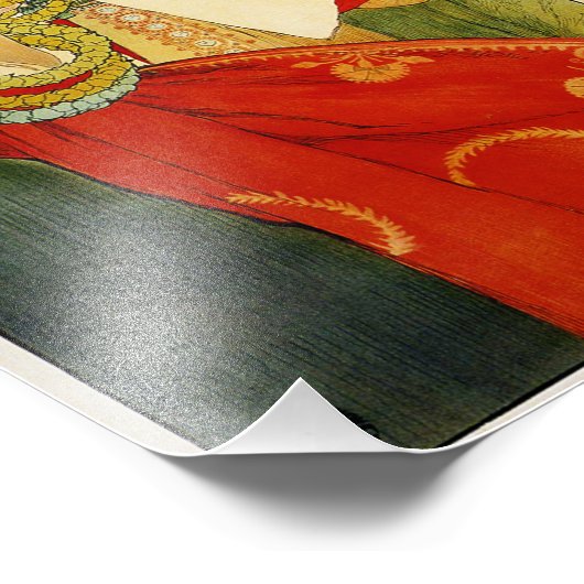 Alphonse Mucha Sokol Festival - Martha Argerich Pr Fotodruck (Ecke)