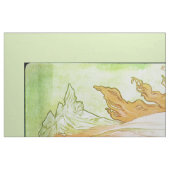 Alphonse Mucha Spring Floral Vintag Jugendstil Stoff (Fat Quarter (45,7 x 55,9 cm))