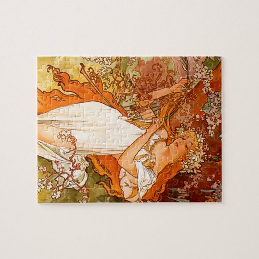 Alphonse Mucha Spring Puzzle (Horizontal)