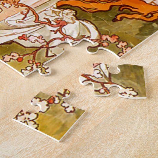Alphonse Mucha Spring Puzzle (Seite)