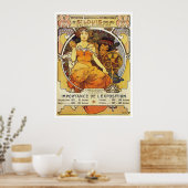 Alphonse Mucha. St. Louis Expo 1903 Poster (Küche)