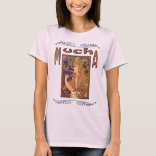 Alphonse Mucha - Stellenanzeige T-Shirt