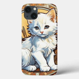 Alphonse Mucha Style Cat Case-Mate iPhone Hülle