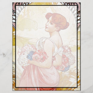 Alphonse Mucha Summer