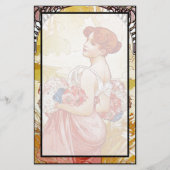 Alphonse Mucha Summer Briefpapier (Vorderseite)