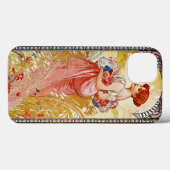 Alphonse Mucha Summer Case-Mate iPhone Hülle (Rückseite (Horizontal))