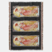 Alphonse Mucha Summer Decke (Vorderseite Vertikal)