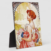 Alphonse Mucha Summer Fotoplatte (Seite)