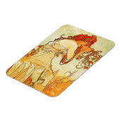 Alphonse Mucha Summer Magnet (Linke Seite)