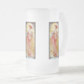 Alphonse Mucha Summer Mattglas Bierglas (VorderseiteRechts)