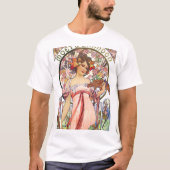 Alphonse Mucha T-Shirt (Vorderseite)