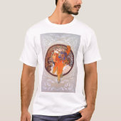 Alphonse Mucha T-Shirt (Vorderseite)