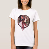 Alphonse Mucha T-Shirt (Vorderseite)