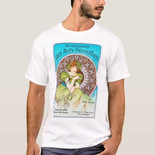Alphonse Mucha T-Shirt (Vorderseite)