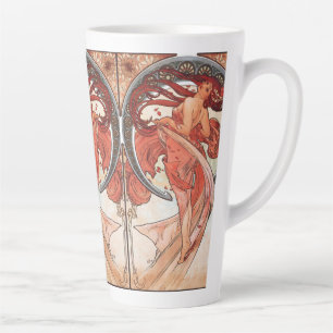 Alphonse Mucha Tanz 1898 Art Nouveau Vintage Milchtasse