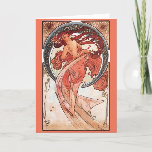 Jugendstil Karten | Zazzle.de