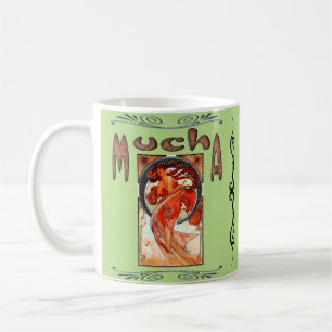 Alphonse Mucha - Tanz Kaffeetasse