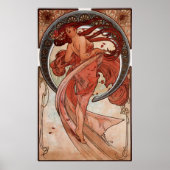 Alphonse Mucha, Tanz. Poster (Vorne)