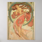 Alphonse Mucha - Tanz Poster (Vorne)