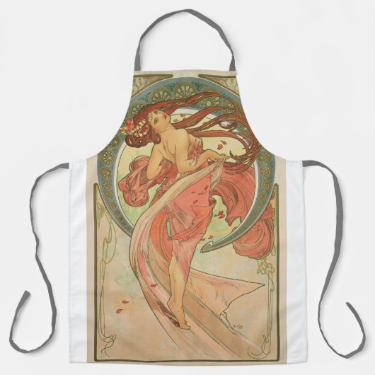 Alphonse Mucha - Tanz Schürze (Vorderseite)