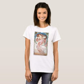 Alphonse Mucha Tanz T-Shirt (Vorne ganz)