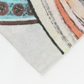 Alphonse Mucha Tanz Vintage Jugendstil-Malerei Fleecedecke (Ecke)