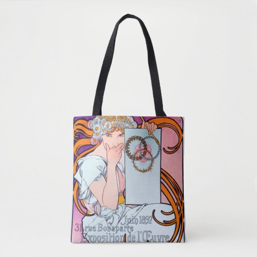 Alphonse Mucha Tasche (Vorderseite)