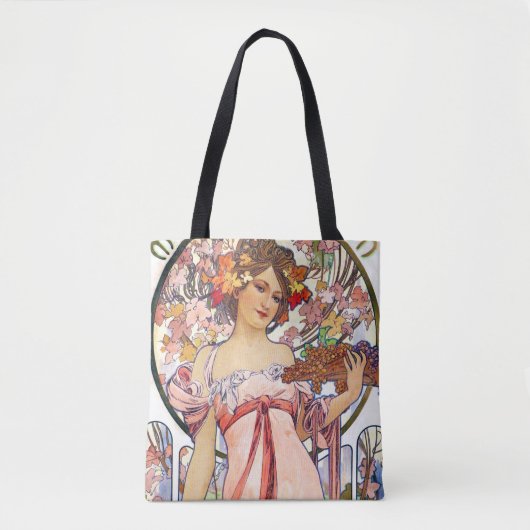 Alphonse Mucha Tasche (Vorderseite)