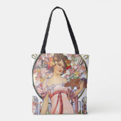 Alphonse Mucha Tasche (Rückseite)