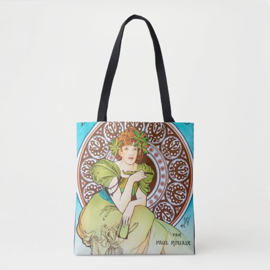 Alphonse Mucha Tasche (Vorderseite)