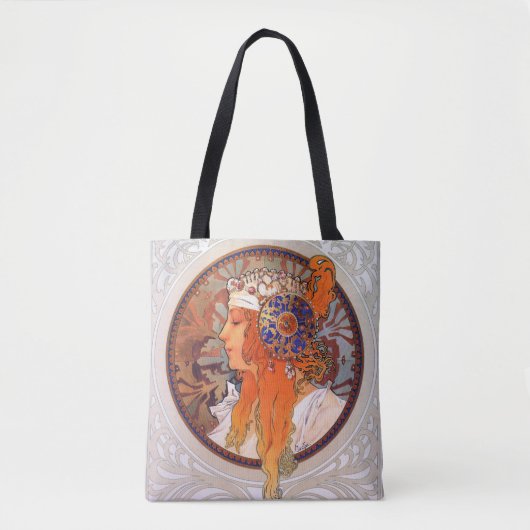Alphonse Mucha Tasche (Vorderseite)