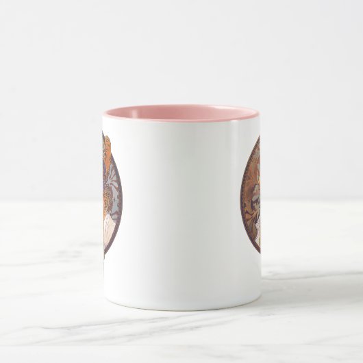 Alphonse Mucha Tasse (Zentrum)