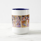 Alphonse Mucha Tasse (Zentrum)