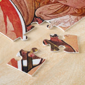 Alphonse Mucha Taydream Vintages Jugendstil Puzzle (Seite)
