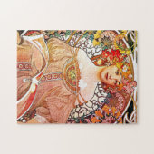 Alphonse Mucha Taydream Vintages Jugendstil Puzzle (Horizontal)