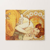Alphonse Mucha Topaz-Puzzle Puzzle (Horizontal)