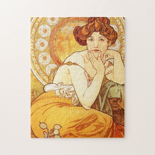 Alphonse Mucha Topaz-Puzzle Puzzle (Vertikal)