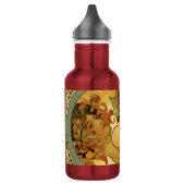 Alphonse Mucha Trinkflasche (Links)