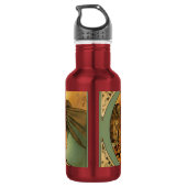 Alphonse Mucha Trinkflasche (Rückseite)