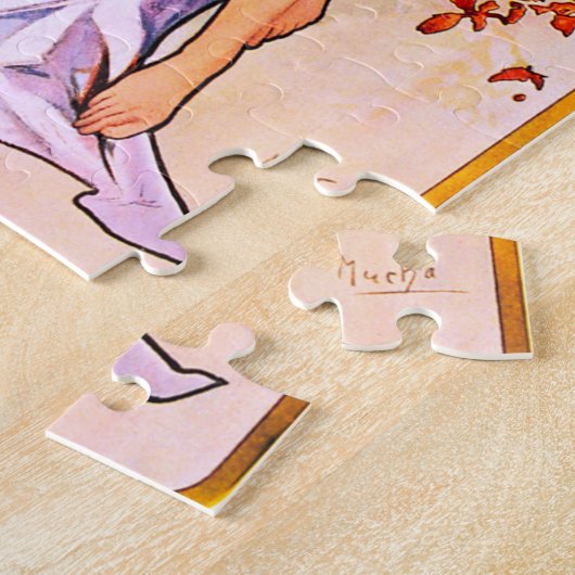 Alphonse Mucha - vier Jahreszeiten Puzzle (Seite)