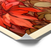 Alphonse Mucha, vier Wertvolle Steine Poster (Ecke)